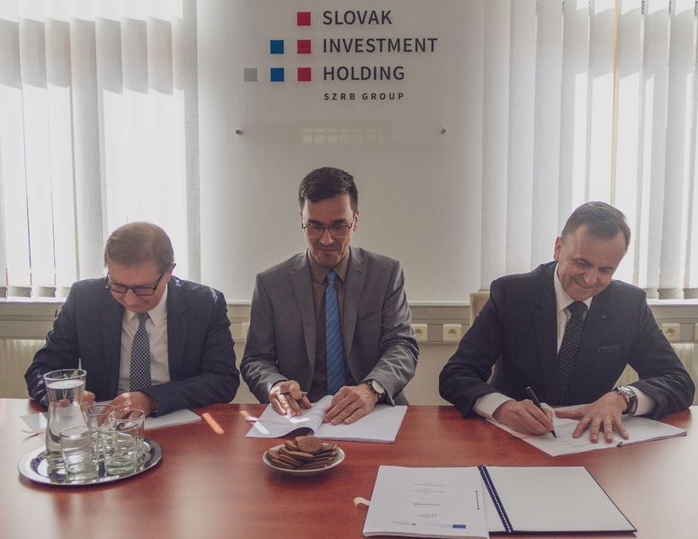 Slovak Investment Holding and Slovak Railways have agreed a finance package for railway diagnostics vehicles