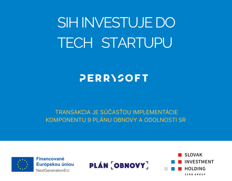 SIH investuje do technologického startupu