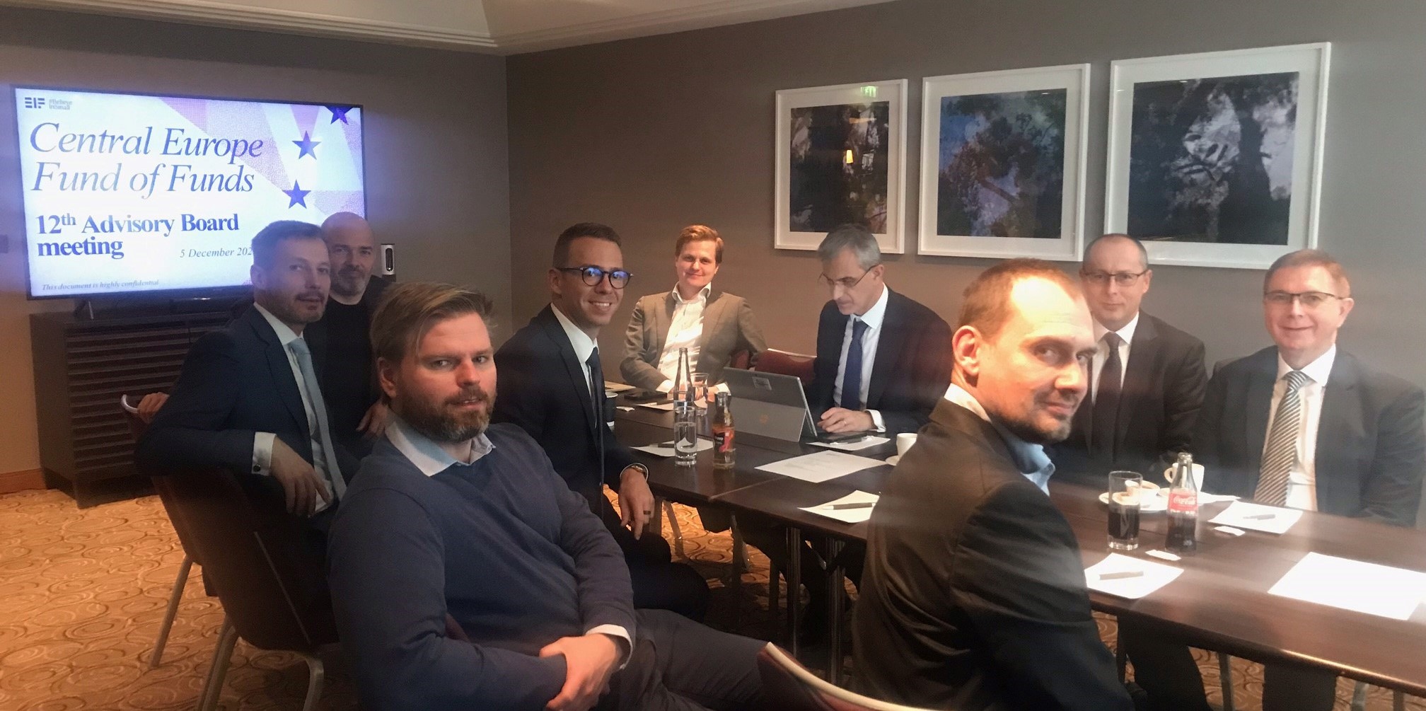 SIH hosted a meeting of the Advisory Board of the Central Europe Fund of Funds