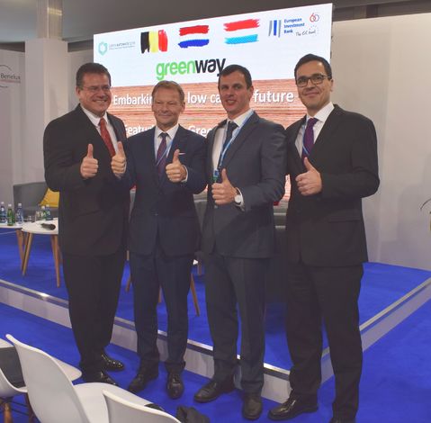 Slovak Investment Holding and the European Investment Bank have invested in GreenWay,  with the goal of setting up 8,000 charging stations for electric vehicles